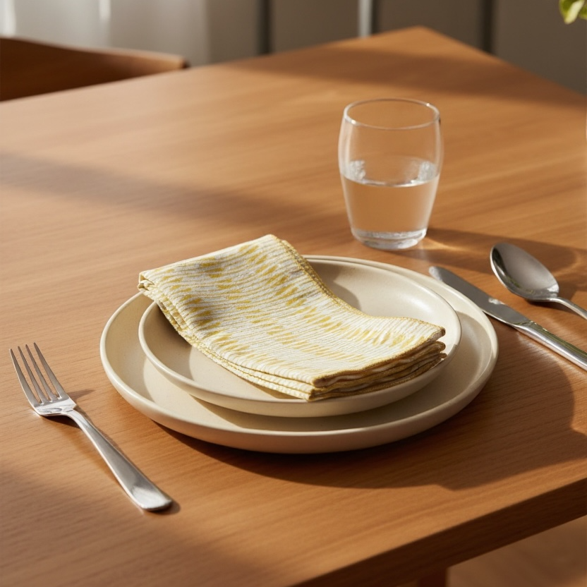 Hand Block Printed Table Tints Dinner Napkin 18x18 Inches (Set of 4)