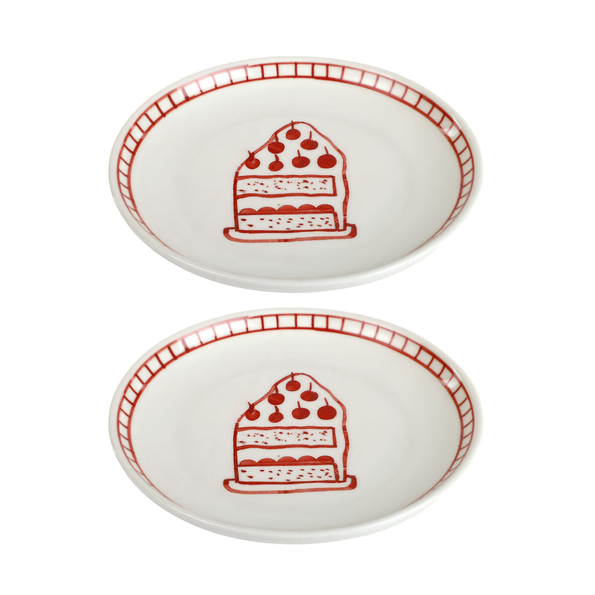 Dessert Plates | Handpainted Ceramic | 7 in (Set of 2)