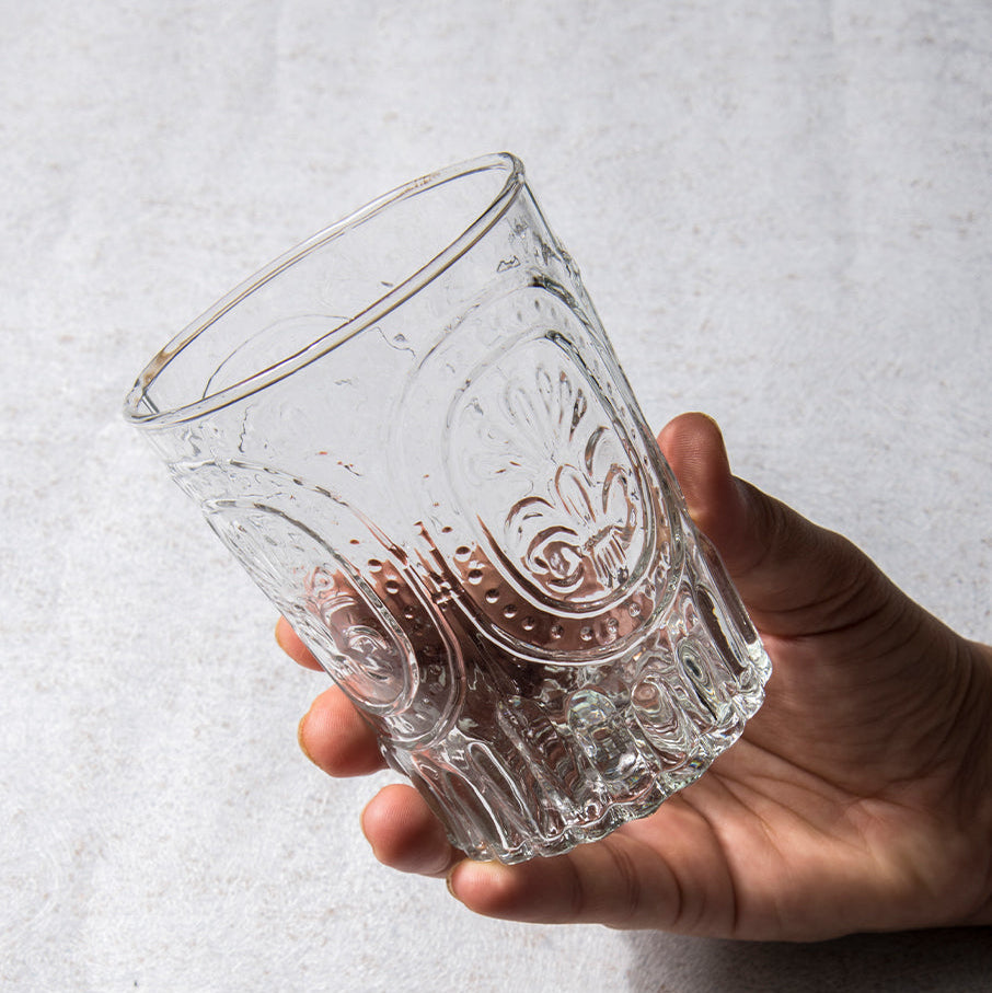 Verdure Drinking Glass, 3 x 4 Inches (SET OF 4)