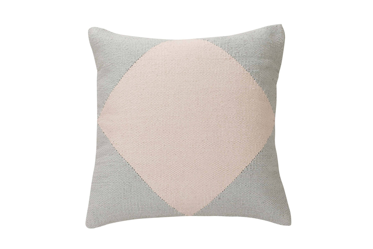 Diamond Accent Pillow, Blue inch | CUSHION COVER ONLY - Casa Amarosa