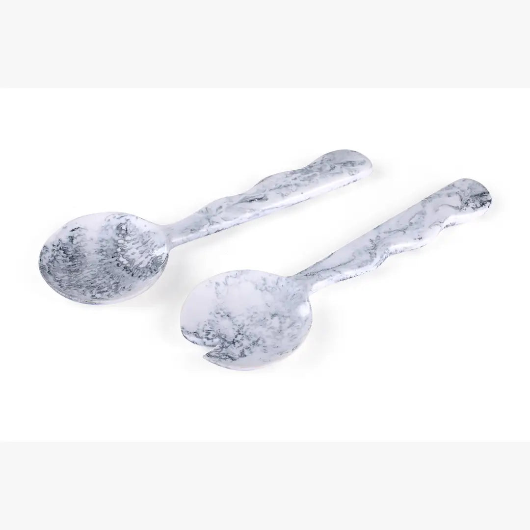 Resin Salad Server- (Set of 2), 12.40 x 3.93 Inches