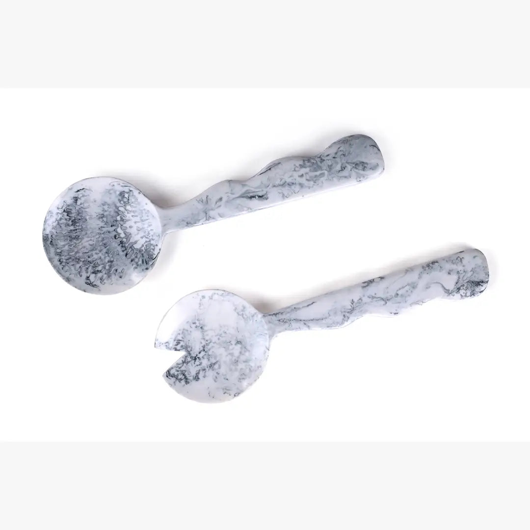 Resin Salad Server- (Set of 2), 12.40 x 3.93 Inches