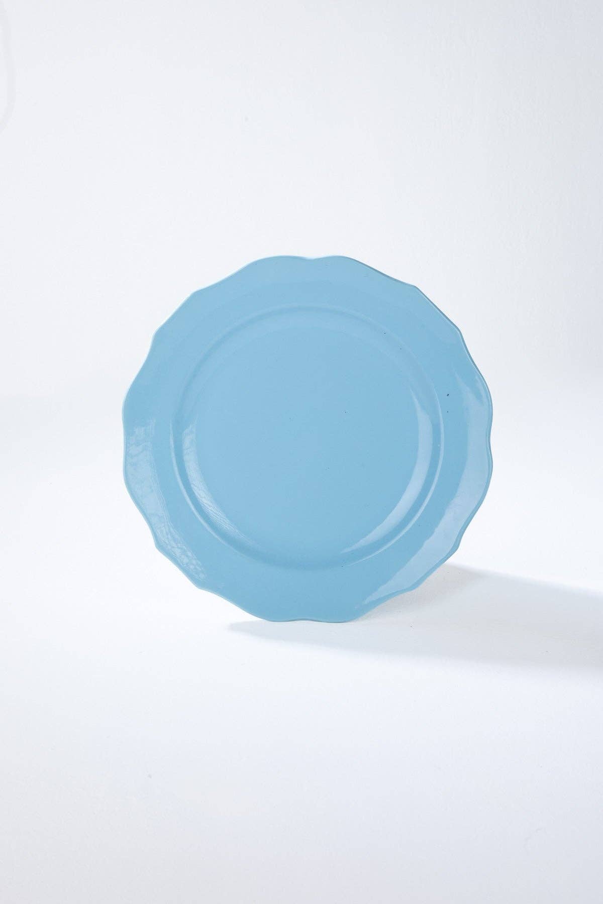 Liberty Blue Rain Tree Dinner Plate | Hand-Painted | 12 IN - Casa Amarosa
