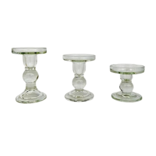 Paradise Glass Candle Holder (Set of 3)