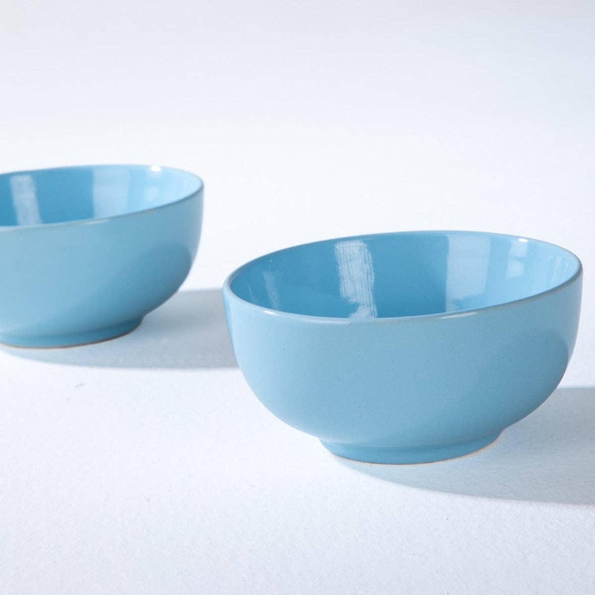 Liberty Blue Katori Set Of 2 | Ceramic | 4x4x2 In