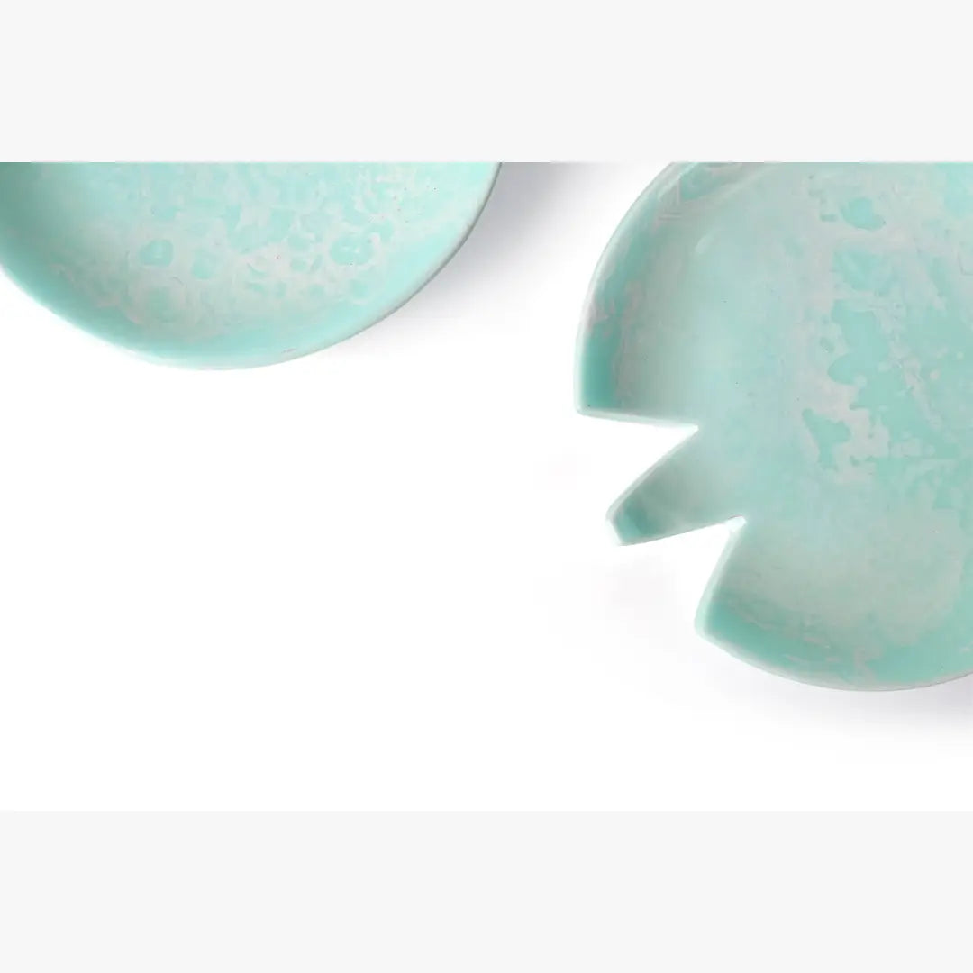 Resin Salad Server-Blue (Set of 2), 4.10 x 8.75 inches