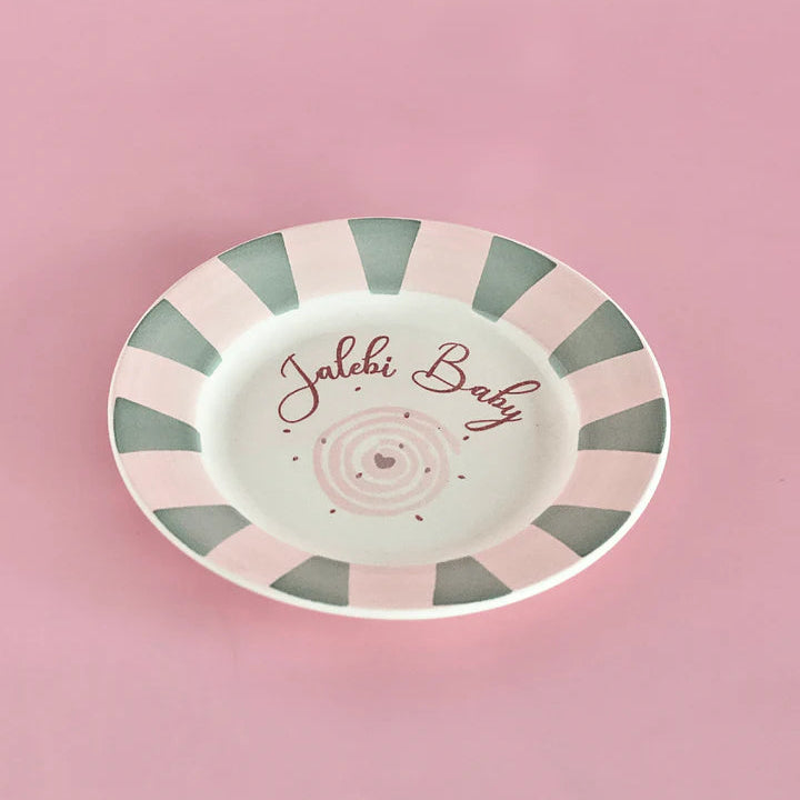 Dessert Time Snack Plates - Set of 4 , 7 inches