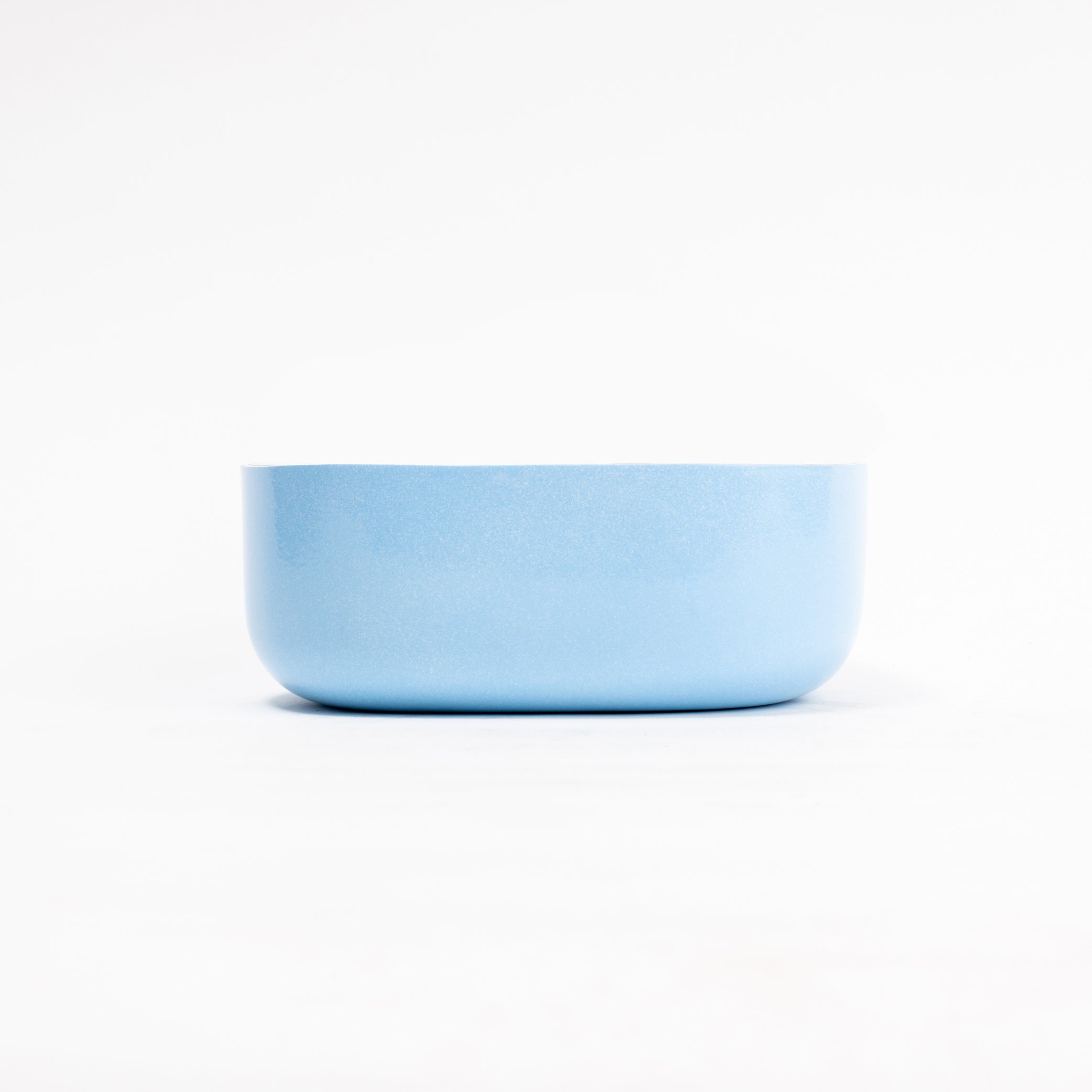 Steel Serveware Bowl, Blue- 6.50 x 4.75 x 2.50 Inches