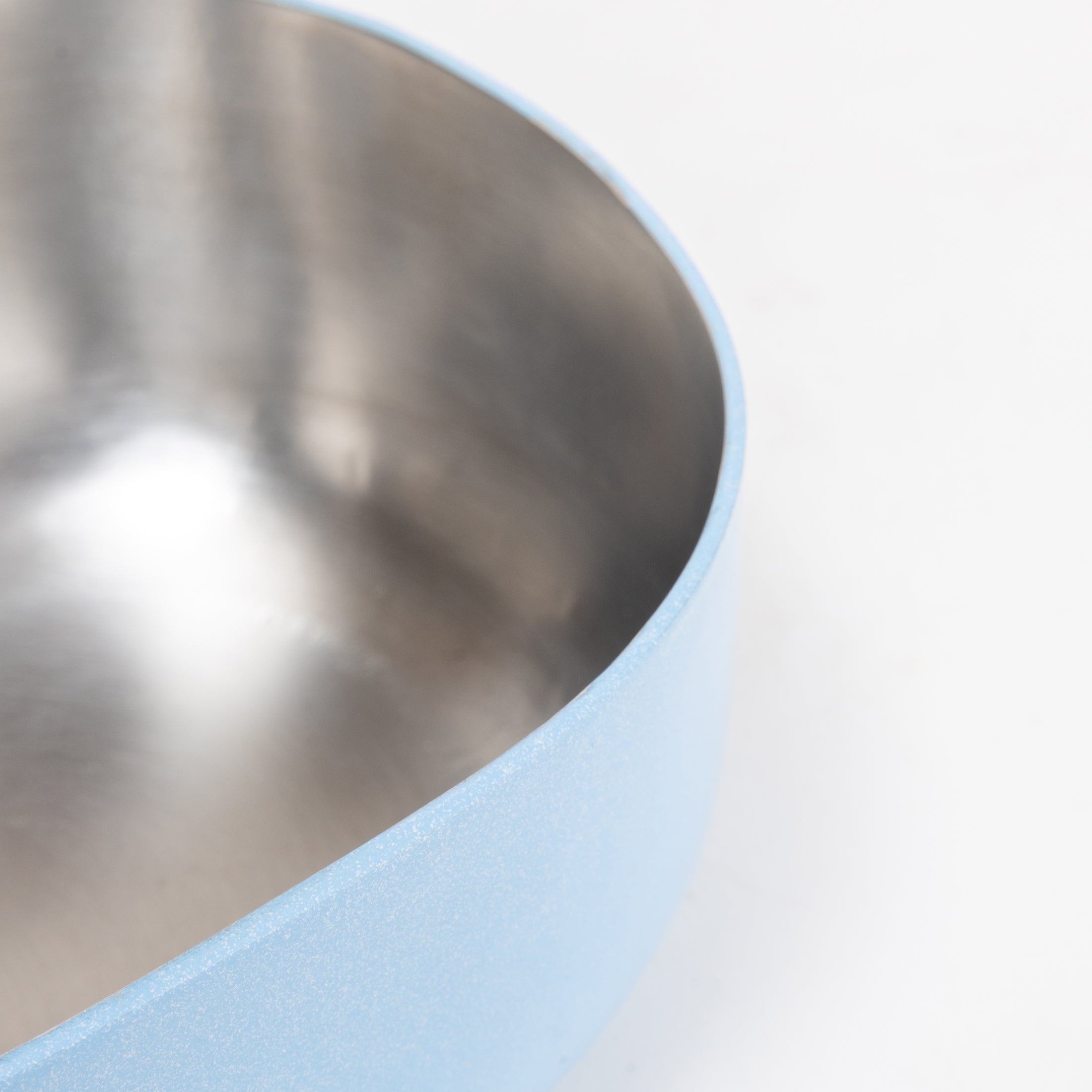 Steel Serveware Bowl, Blue- 6.50 x 4.75 x 2.50 Inches