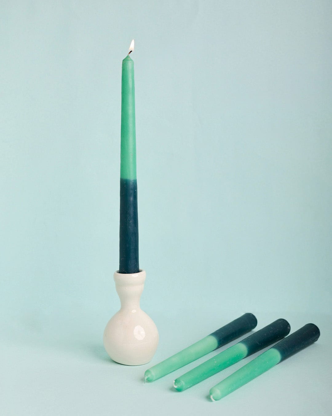 Ombre Tapered Candles Set of 4