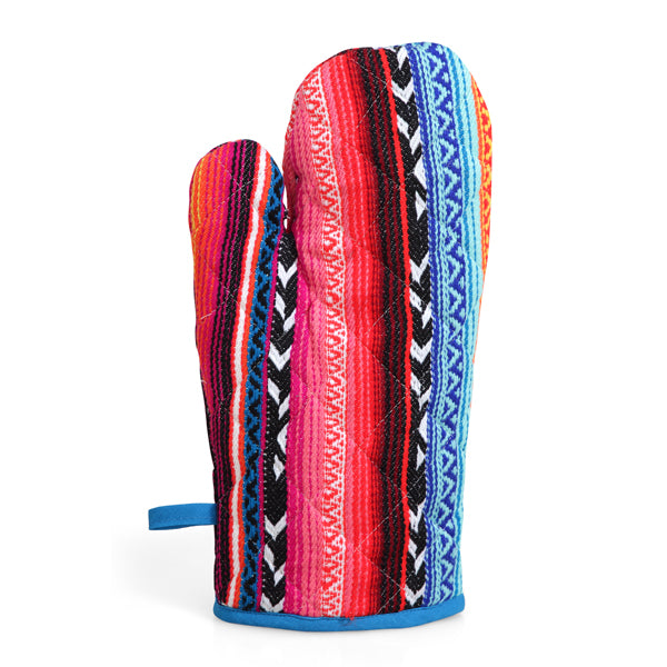 Multi Arrow Oven Mitts & Pot Holder/Set Of 2 (Set of 2)