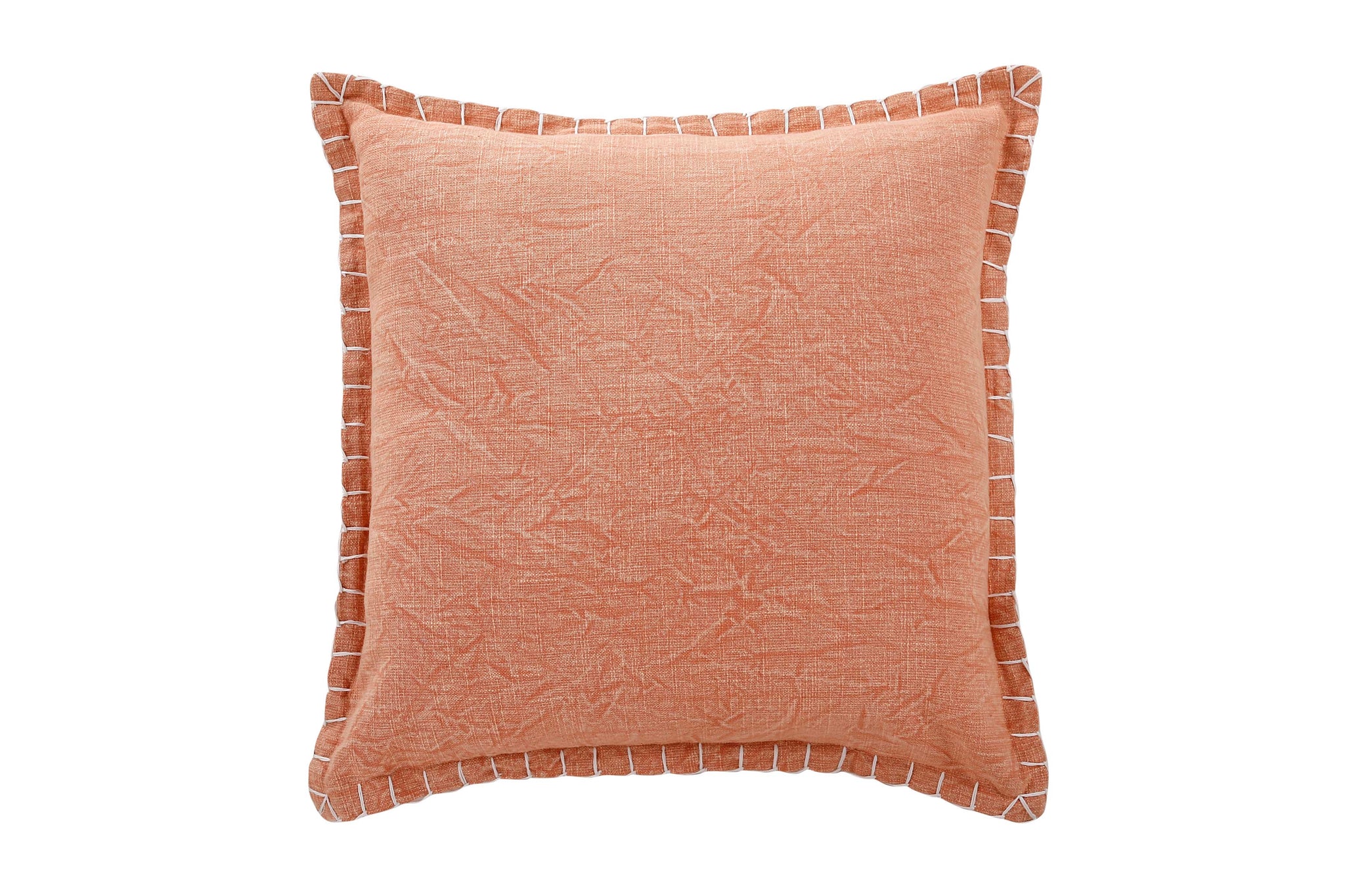 Stone Washed Throw Pillow, Rasberry Blush 21x21 Inch