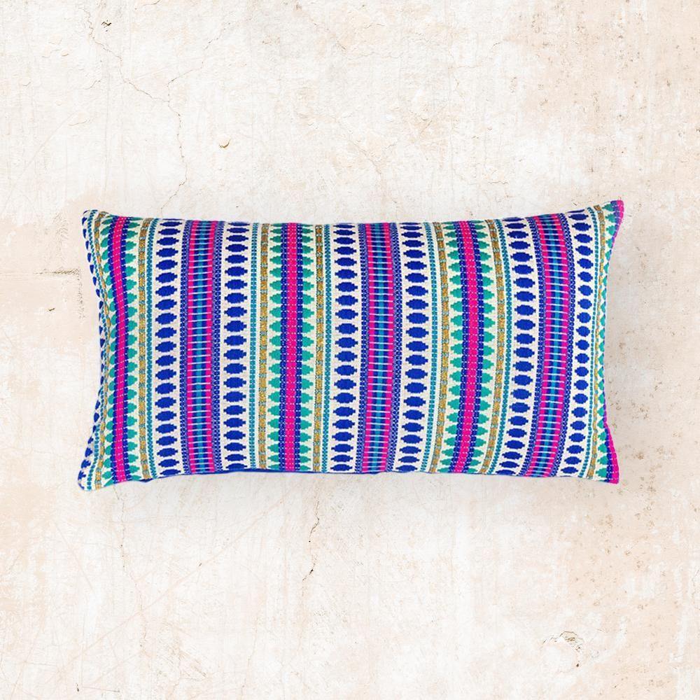 Blue Capsule Cushion 14x20 inch Cushion - The Artisen