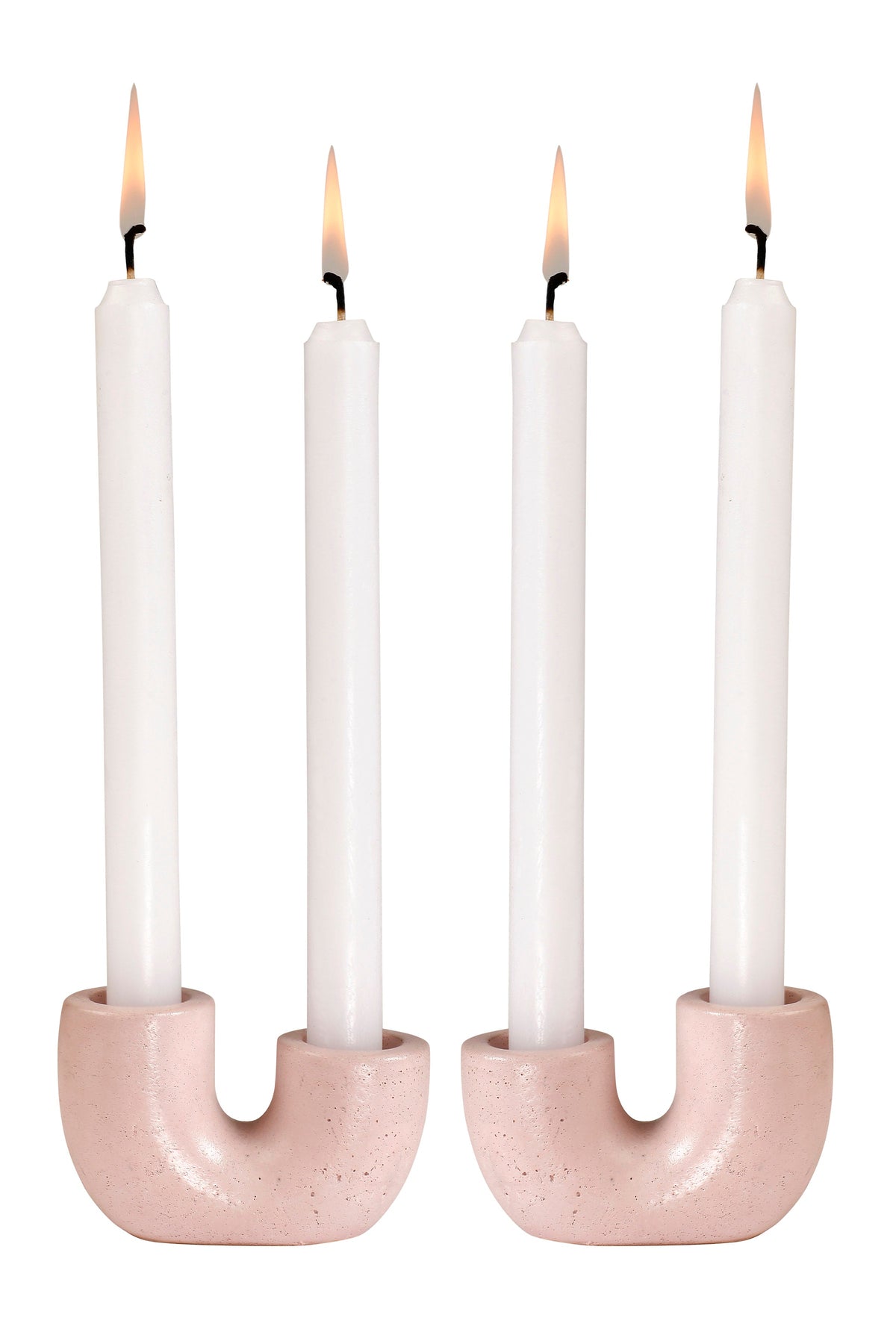 Nordic concrete candle holder from Casa Amarosa High Summer Edit