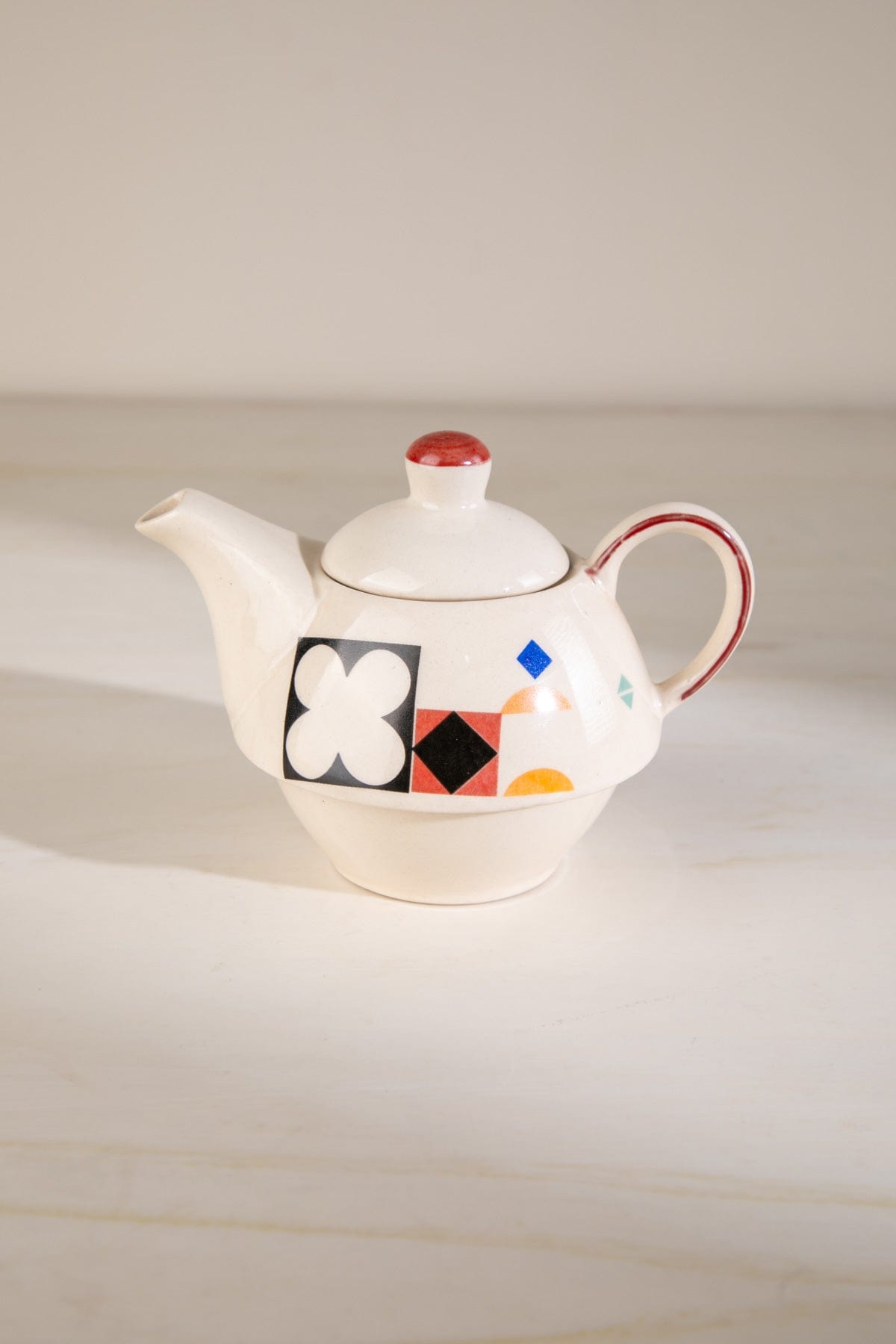 Circle Of Joyee Ceramic Tea Pot - Multi , 2.8x2.8x5.5