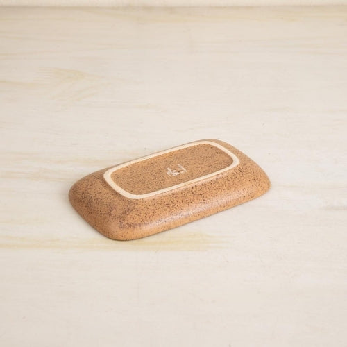 Studio Naturals Butter Yellow Rectangle Palette (Set Of 2) - 6x3.5x1 Inches