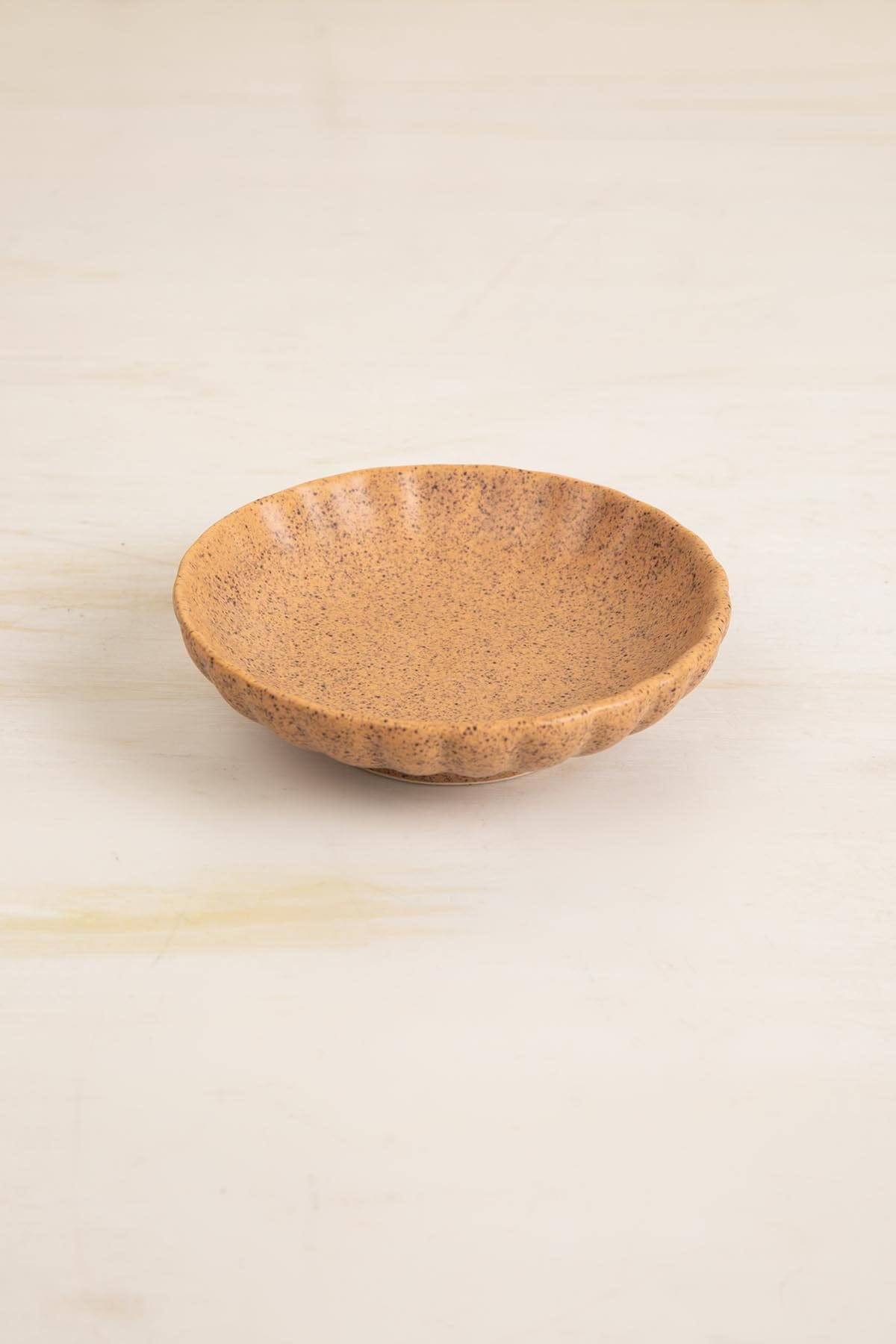 Studio Naturals Butter Yellow Trinket Dish (Set Of 2) - 4x4x1 Inches
