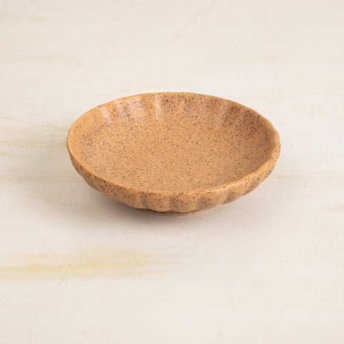 Studio Naturals Butter Yellow Trinket Dish (Set Of 2) - 4x4x1 Inches