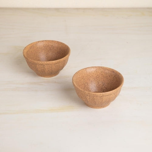 Studio Naturals Butter Yellow Mixer Bowl (Set Of 2) 4.5x4.5x2.4 Inches