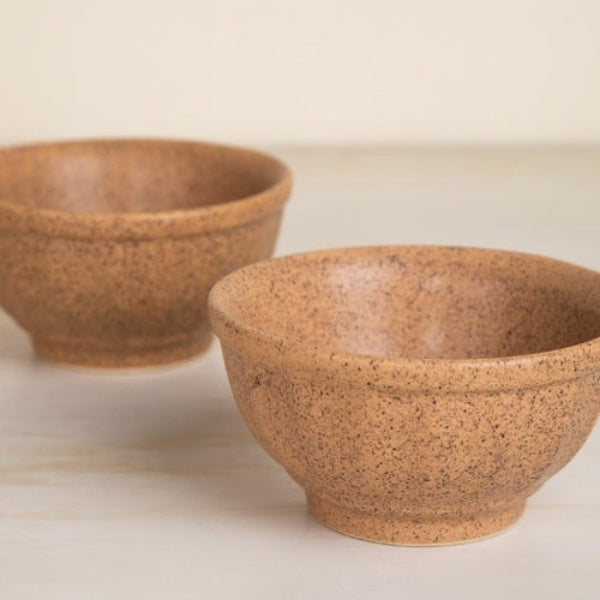 Studio Naturals Butter Yellow Mixer Bowl (Set Of 2) 4.5x4.5x2.4 Inches