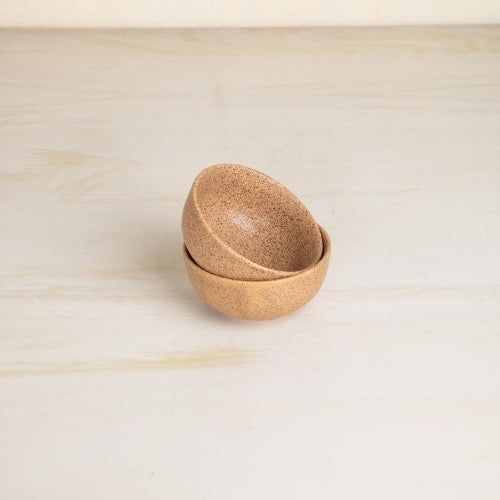 Studio Naturals Butter Yellow Bowl (Set Of 2) 4x4x2 Inches