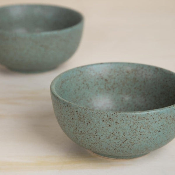 Studio Naturals Berry Blue Bowl (Set Of 2) 4x4x2 Inches