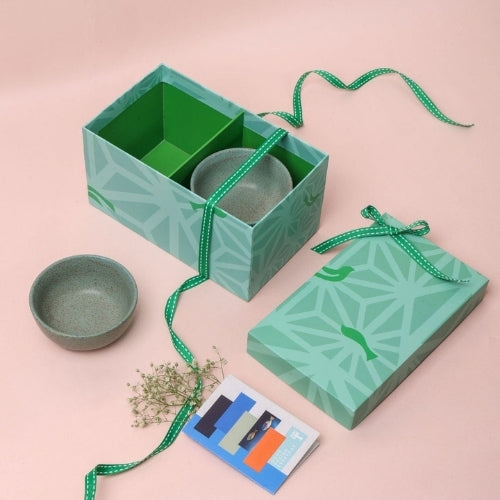 Studio Naturals Berry Blue Bowl (Set Of 2) 4x4x2 Inches