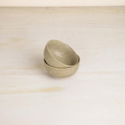 Studio Naturals Herb Green Bowl (Set Of 2) 4x4x2 Inches