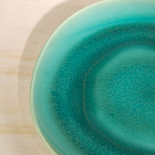 Midori Ceramic Dinner Plate 11.5x10x0.7 Inches