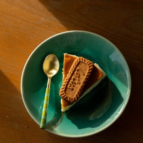 Midori Ceramic Side Plate 7x7x0.5 Inches (Set of 2)