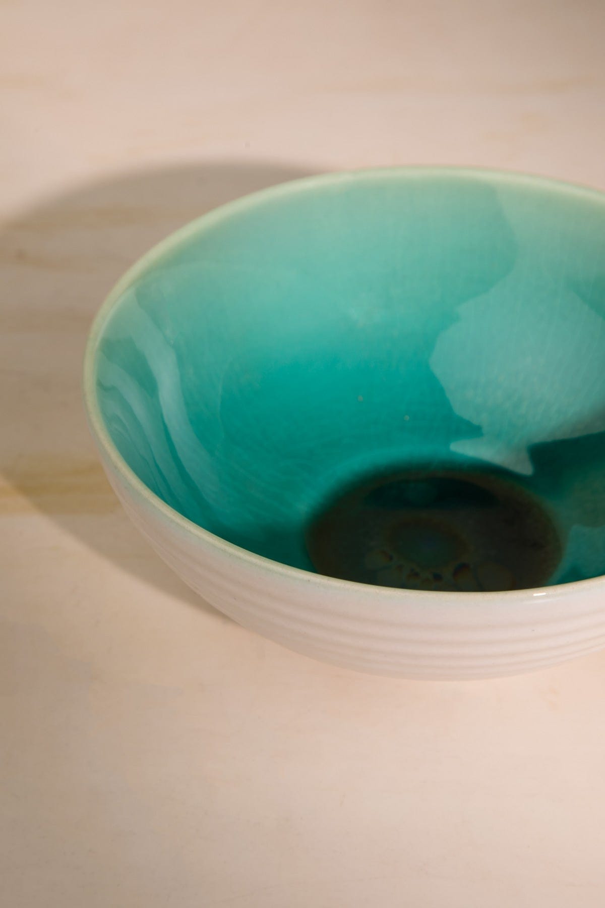 Midori Ceramic Pasta Bowl - 7x7x3 Inches