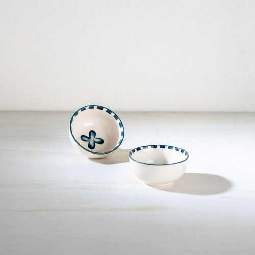Montane Ceramic Bowl (Set Of 2) 4x4x2 Inches