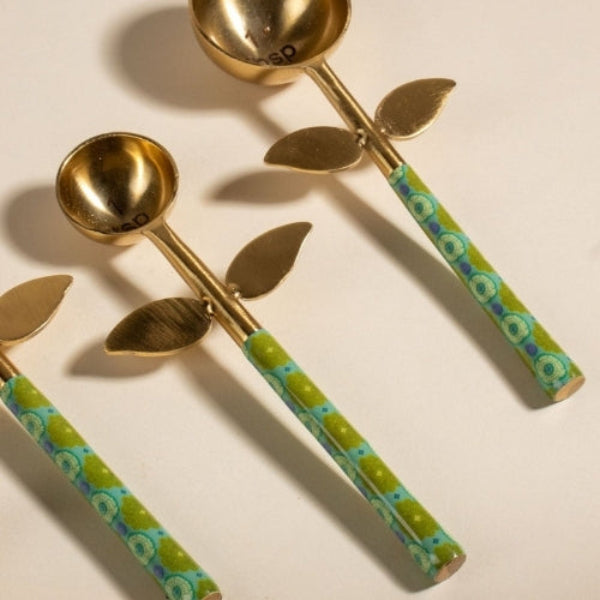 Tulukka Measuring Spoons Set 5.5x1.5x0.2 Inches