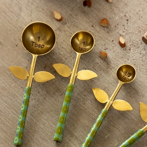 Tulukka Measuring Spoons Set 5.5x1.5x0.2 Inches