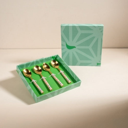 Circle Of Joyee Dessert Spoon Set 5x1x0.2 Inches