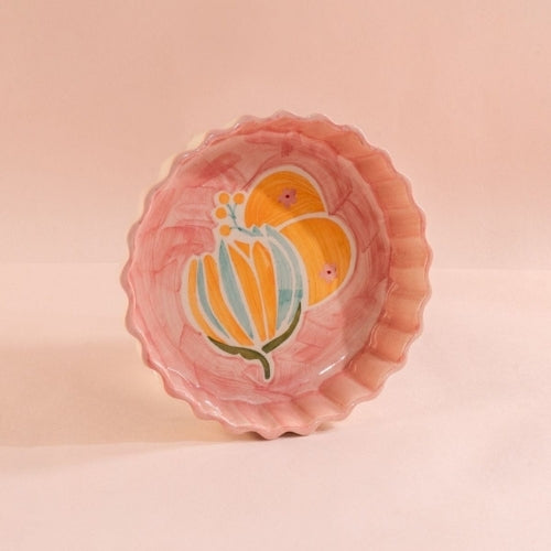 Keora Ceramic Quiche Dish 7.5x7.5x2 Inches