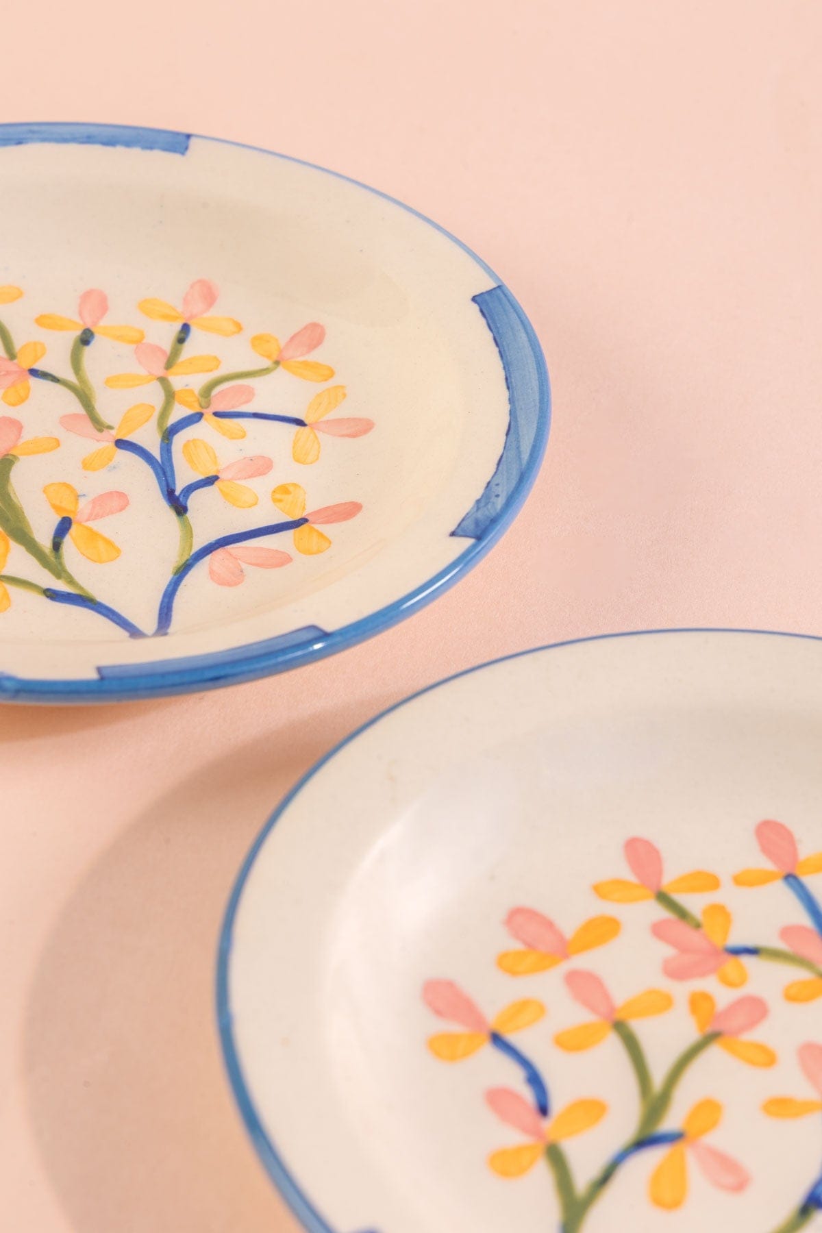 Keora Ceramic Tapas Plate (Set of 2) - 6x6x0.9 Inches