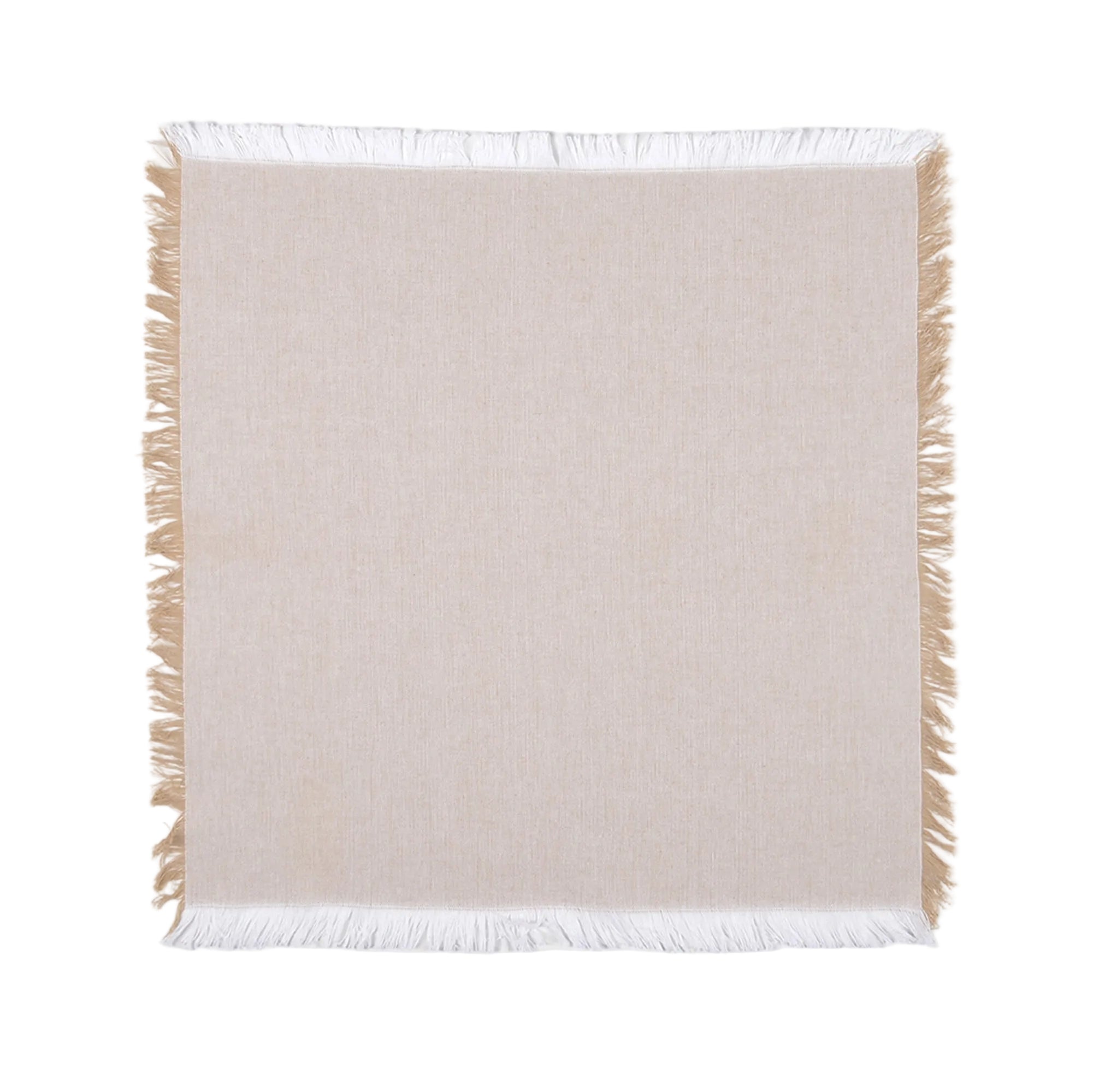 Wheaten Cotton Table Napkins (Set of 4), 18 Inch- 2 SETS