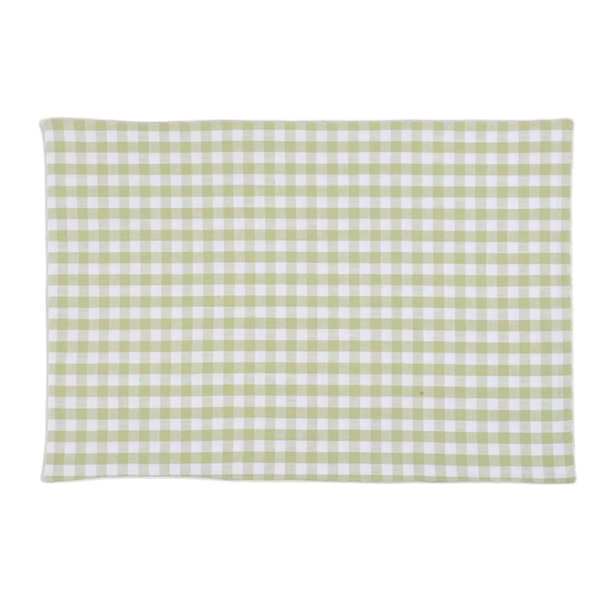 Mini Checkered Cotton Placemats (set of 4), 19 x 13 Inch