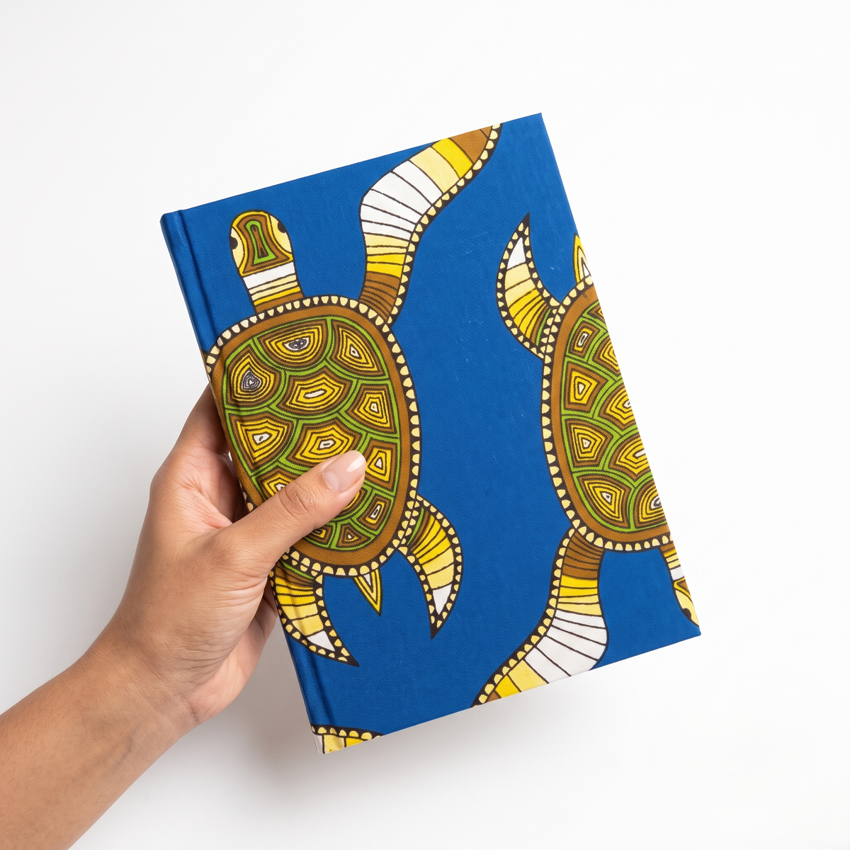 Blue Turtle Sustainable Diary Journal Notebook A5 Unruled - Casa Amarosa