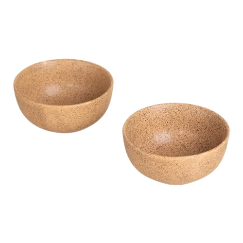 Studio Naturals Butter Yellow Katori (Set Of 2) 4x4x2 Inches