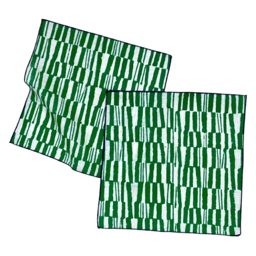 Slub Cotton Chlorophyll Kiss Kerchief 10x10 Inches (Set of 4)