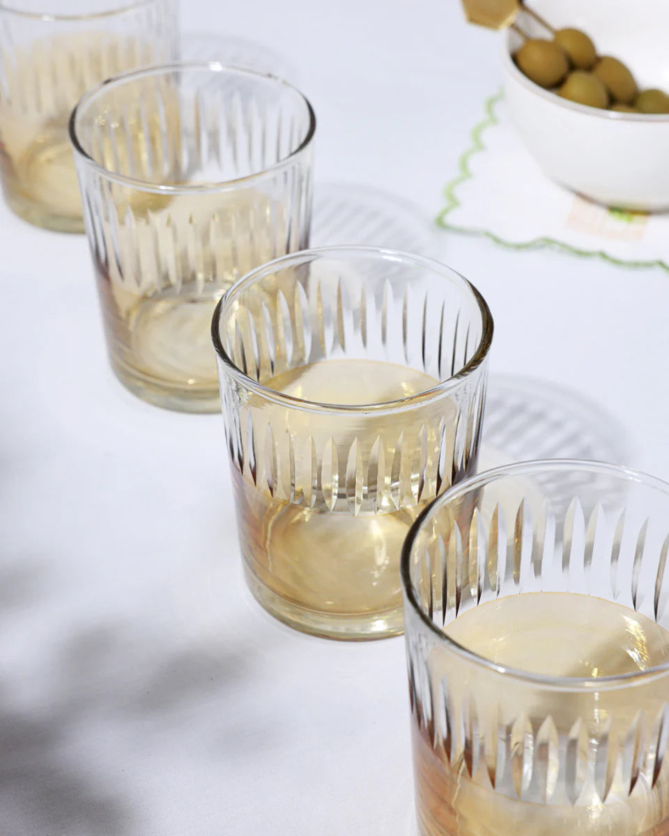 On the Rocks Glasses, 3.14 x 3.93 Inches (Set of 4)