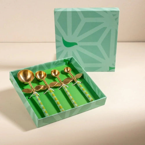 Tulukka Measuring Spoons Set 5.5x1.5x0.2 Inches