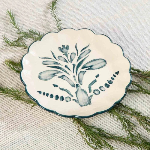 Montane Ceramic Side Plate 8x8x1 Inches