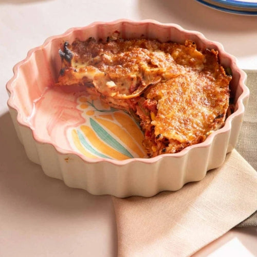 Keora Ceramic Quiche Dish 7.5x7.5x2 Inches