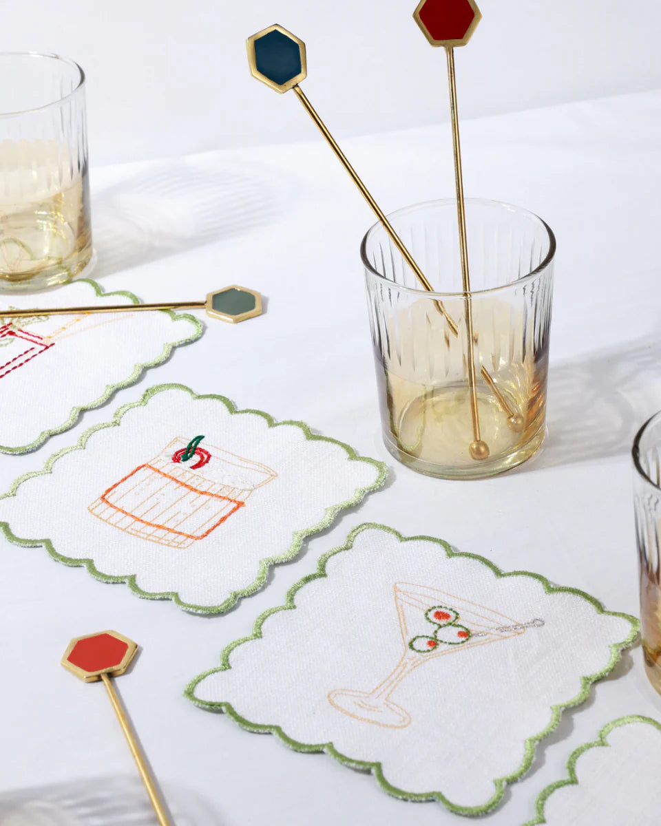 On the Rocks Glasses, 3.14 x 3.93 Inches (Set of 4)