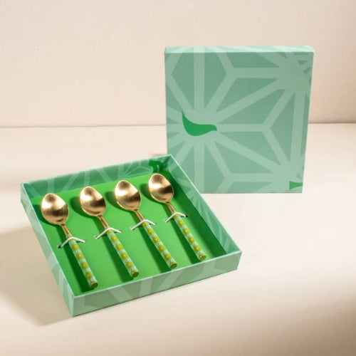 Tulukka Dessert Spoon Set 5x1x0.2 Inches