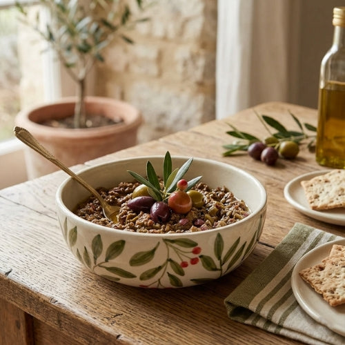 Holly Leaf Bowl, Green 2.5x7 Inches (Set of 4)