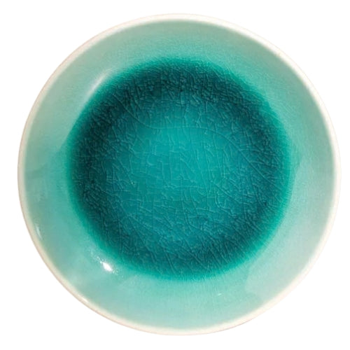 Midori Ceramic Side Plate 7x7x0.5 Inches (Set of 2)